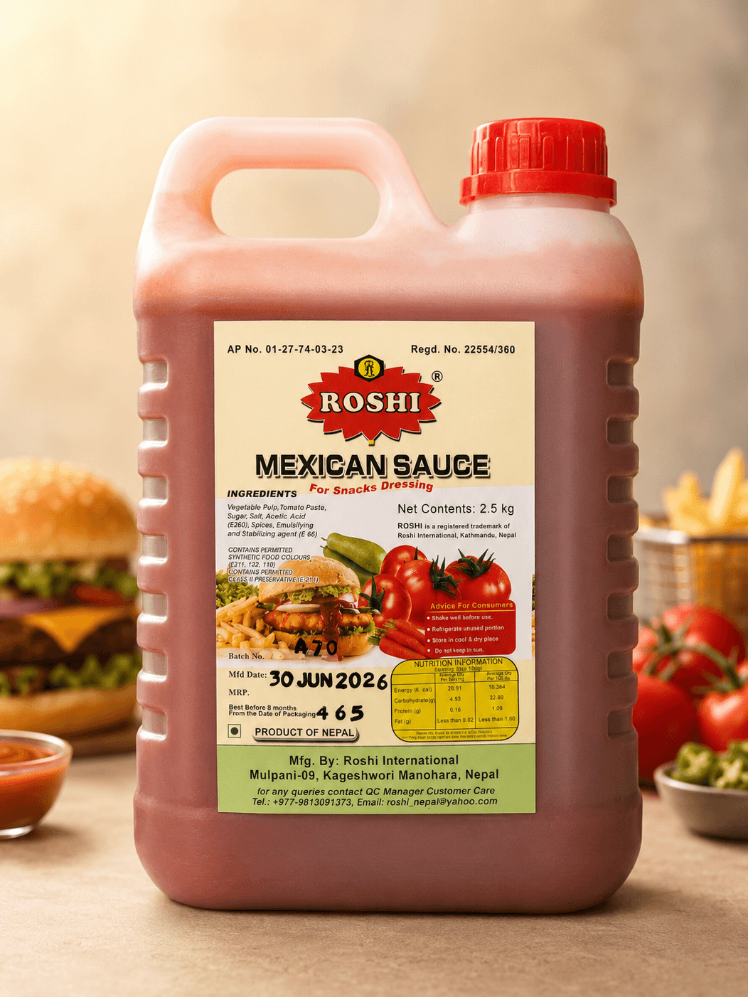 Roshi Mexican Sauce