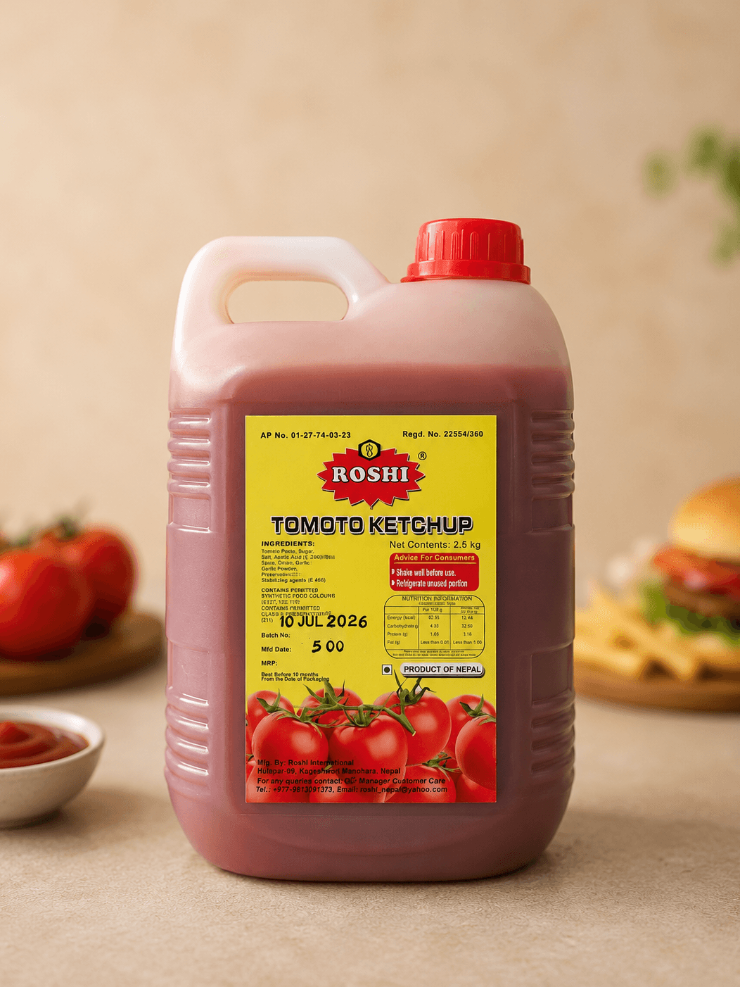 Roshi Tomato Ketchup